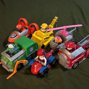 Paw Patrol Vehicles + Figures